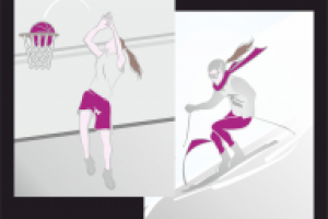 спортивная девушка