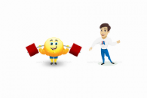 Разработка персонажей для сайта alexclub.ru