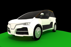 дизайн электромобиля