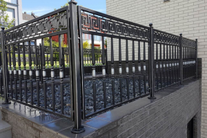 Ограждение террасы. Германия