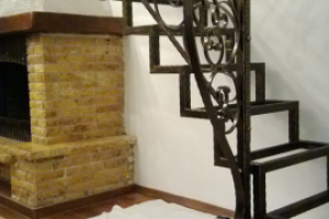 Каркас под деревянные ступени. Никакой сварки