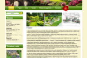 Сайт Ландшафтного дизайна