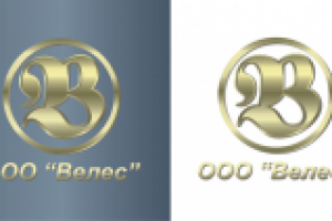 Логотип интернет магазина элитной косметики "Велес"