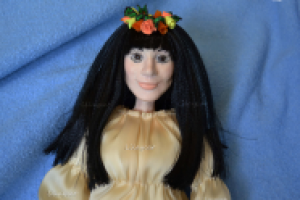 Кукла портретная из полимерной глины