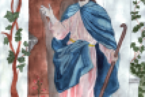 Рисунок Стою у двери и стучу