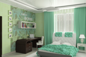 дизайн интерьера, дом, комната девочки