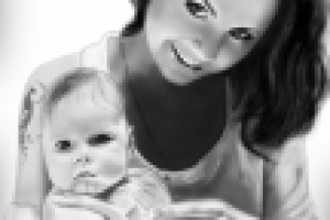 Цифровой чёрно-белый портрет "МакSим"