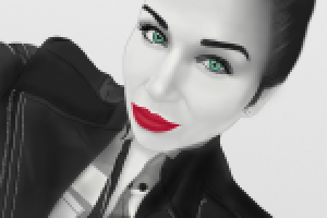 Цифровой цветной портрет