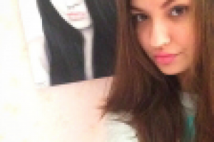 Цифровой портрет напечатанный на холсте