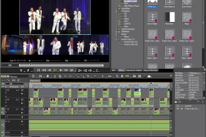 Многокамерный монтаж концерта