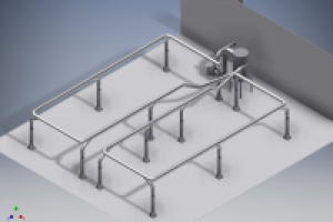 Аспирационные сети для бункера с мукой