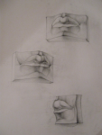 рисунок гипсовых губ