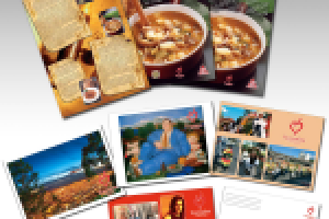 флаеры и серия открыток для посольства Колумбии