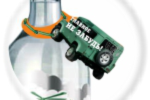 Некхенгер на бутылку