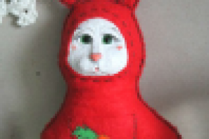 Игрушка ручной работы "Заяц"