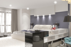 Дизайн интерьеров в частом доме посёлка Серебряный ручей