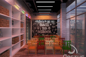 Дизайн-проект детского комплекса в Москве