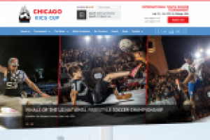 Сайт детской футбольной лиги Чикаго "Chicago kics cup"