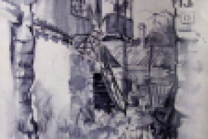 Старый дворик. Феодосия.