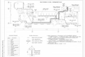 Схема закладных устройств