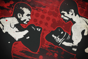 Анимация логотипа MMA Boxing