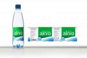 Этикетка питьевой воды «Аkvo»