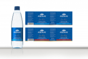 Этикетка минеральной воды «Асем-ай»