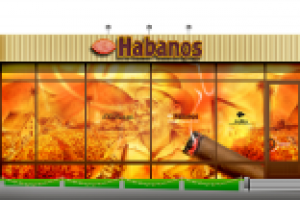 Внешнее оформление магазина Habanos