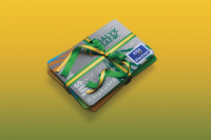 Подарочные платежные карточки Народного банка