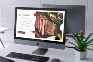 сайт ресторана