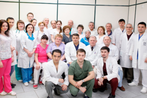 Серия плакатов для крупнейшего стационара Петербурга