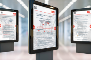 Анимированные информационные плакаты о деятельности ОАО "РЖД"