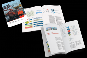 Верстка комплекта буклетов для ОАО "РЖД"