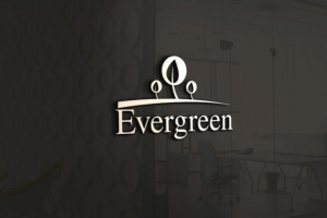 Логотип для компании по ландшафтному поливу "Evergreen"
