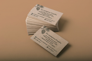 Дизайн визитки для Эко-мастерской Козыревых