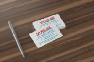 Визитные карточки для магазина "SportLane"
