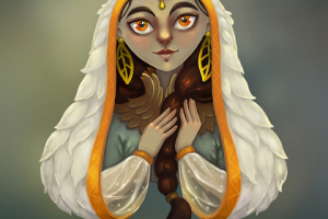 Концепты персонажей сказок "1001 ночь". Дочь владыки Индии.