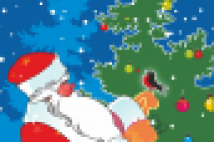 Корпоративная - интерактивная открытка к новому 2013 году.