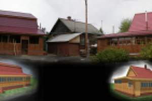 Баня и жилой домик