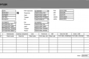 "Счет - фактура" MS Access