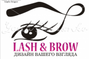 Логотип для студии наращивания ресниц