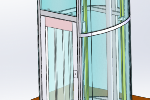 Овальная шахта лифта Барвиха Экстра