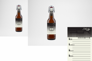 Фирменный стиль производителя крафтового пива (этикетка)