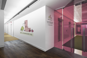 Фирменный стиль офиса продаж ЖК "Life - ботанический сад"