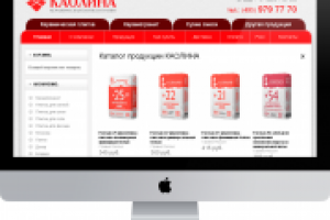 Вёрстка для компании Колина