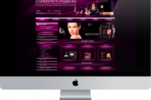дизайн сайта по продаже парфюмерии и косметики