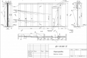 перегородка раздвижная
