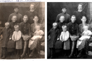Восстановление старой фотографии