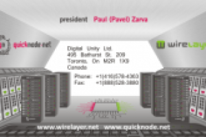 Визитка 2-х фирм