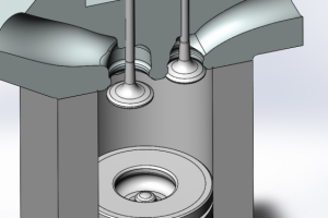 Впускные и выпускные каналы дизельного двигателя